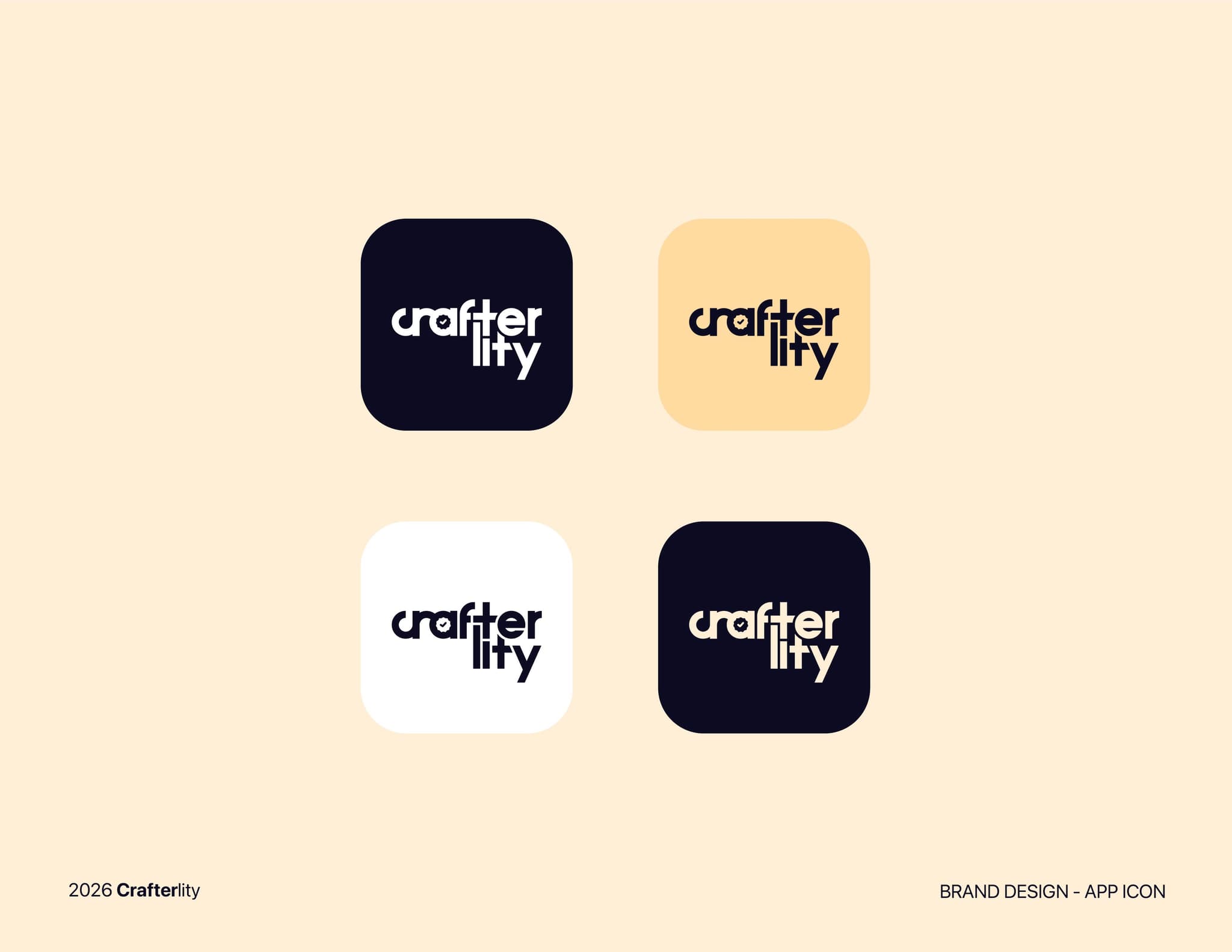 Crafterlity branding app icon