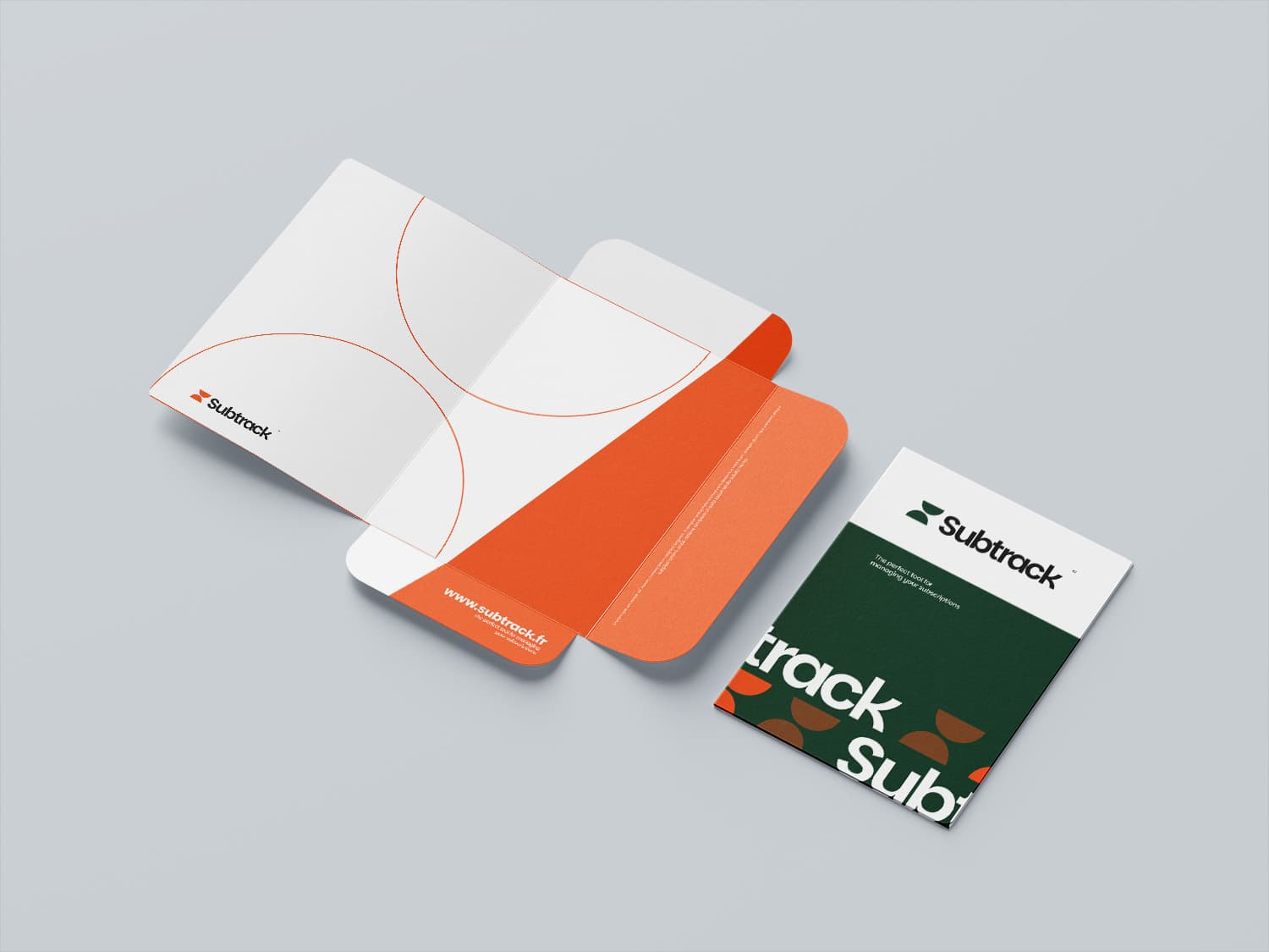 Subtrack folder mockup